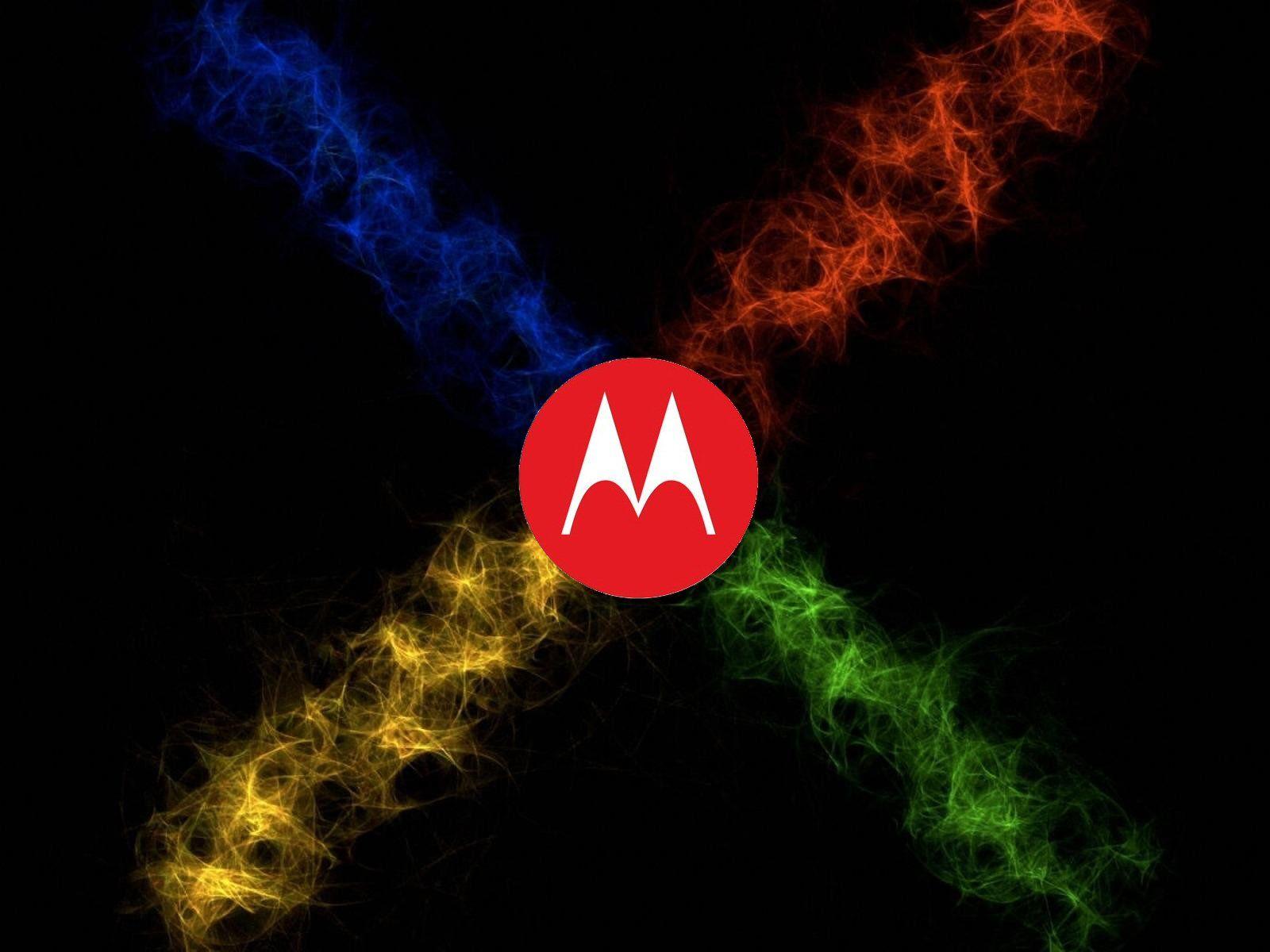 Motorola Logo Colorful Background