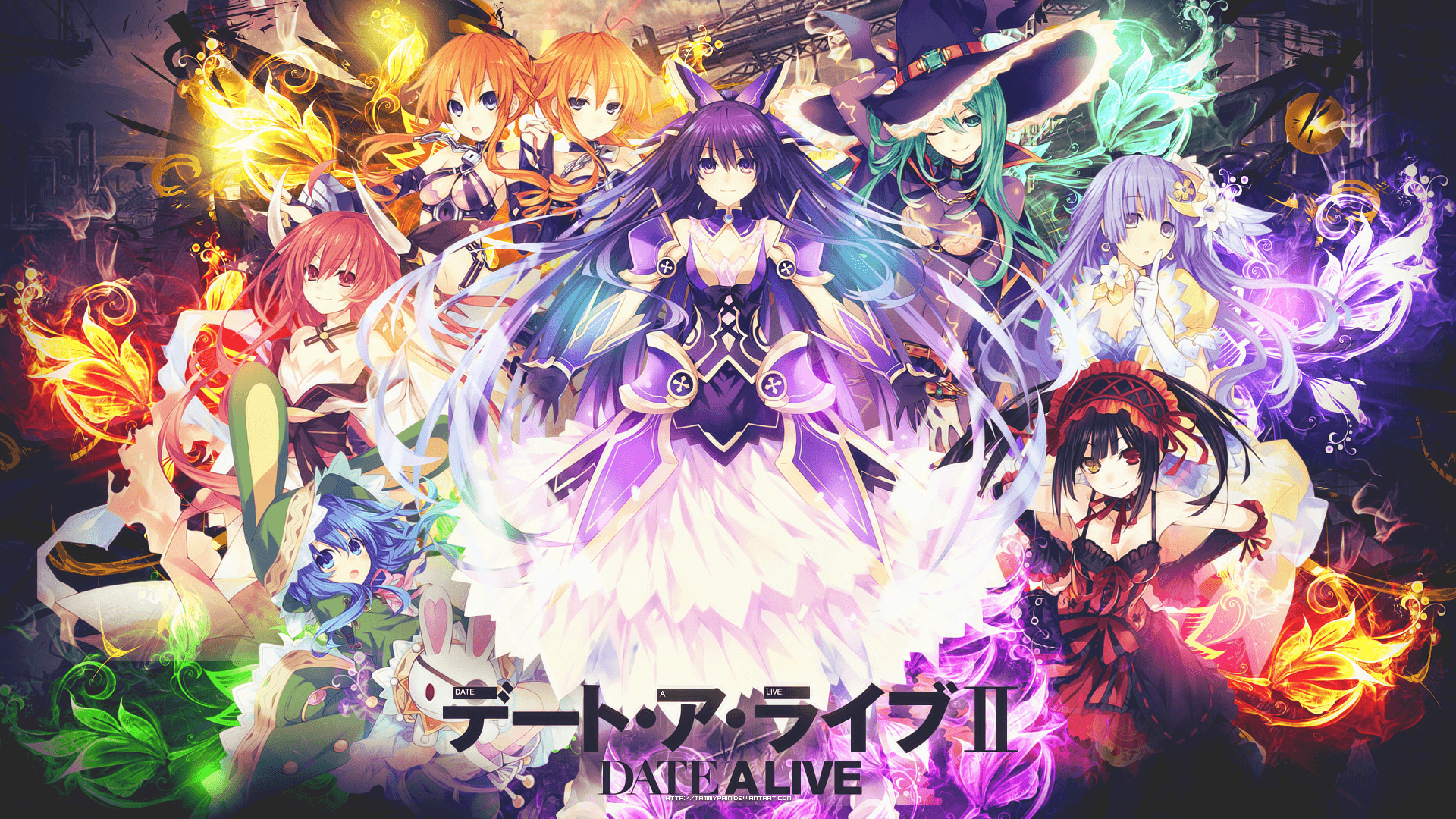 Date A Live Computer Wallpaper, Desktop Backgroundx1080