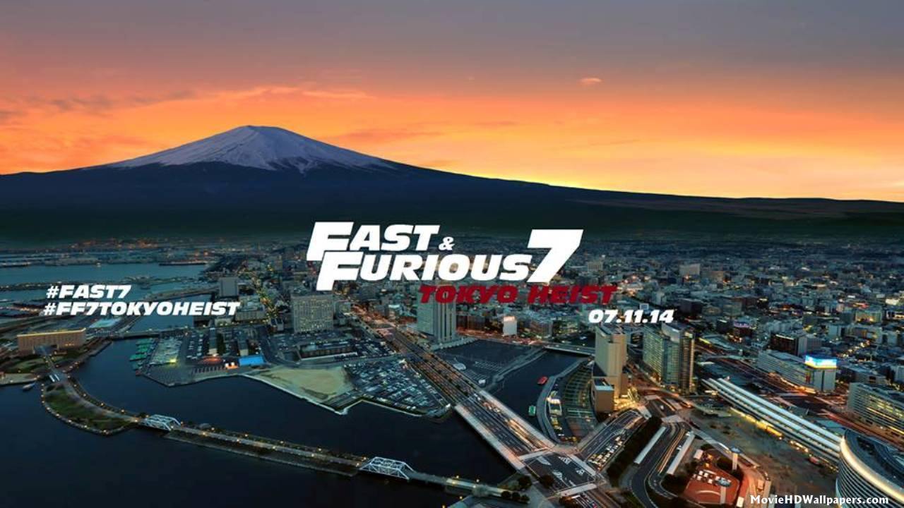 Fast & Furious 7 (2014). Movie HD Wallpaper