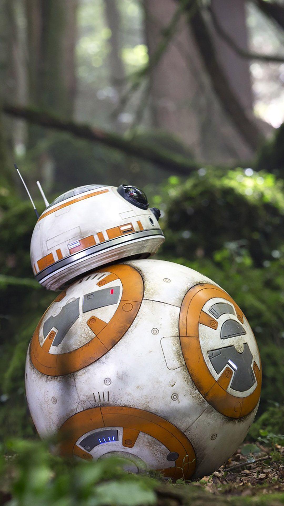 BB8 Rey Star Wars The Force Awakens Movie Wallpaper