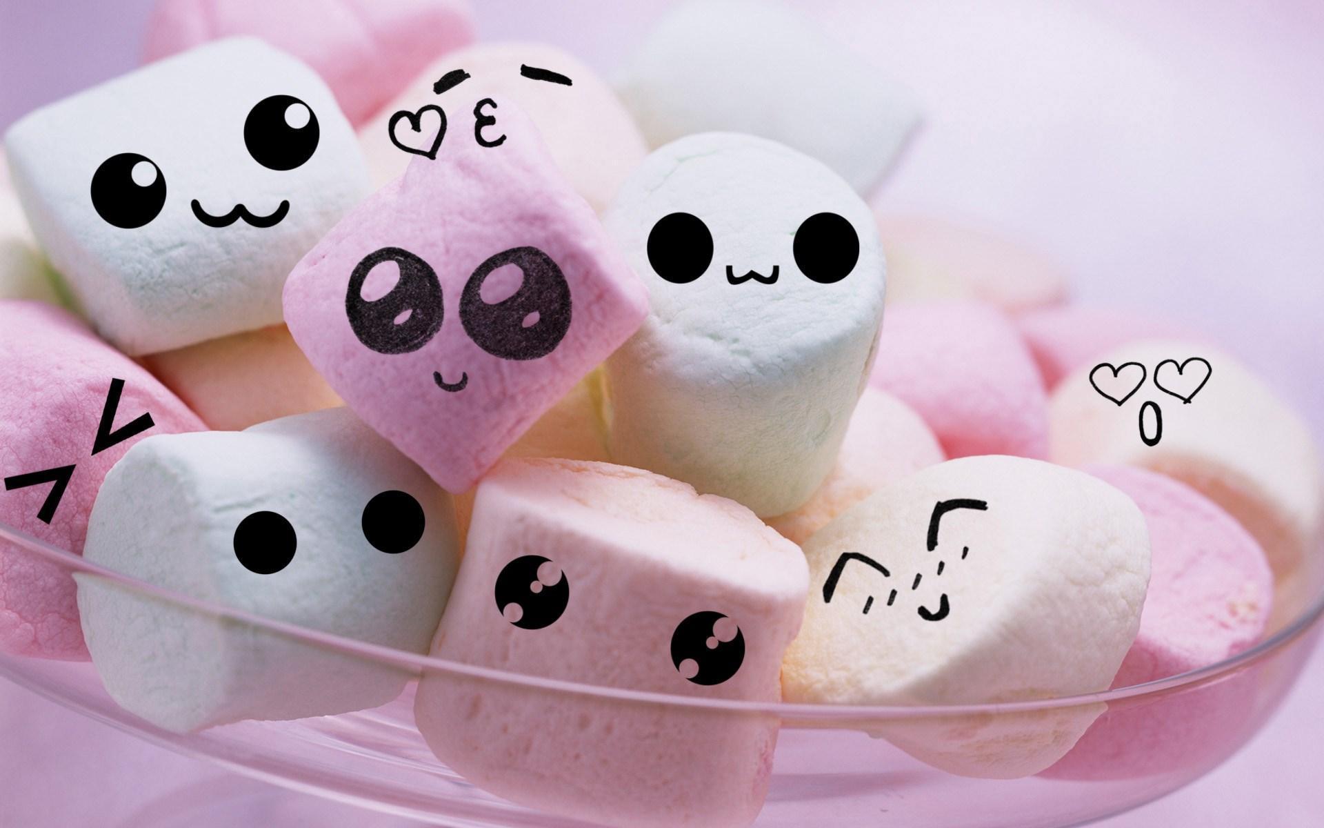 Colorful Marshmallow Wallpaper