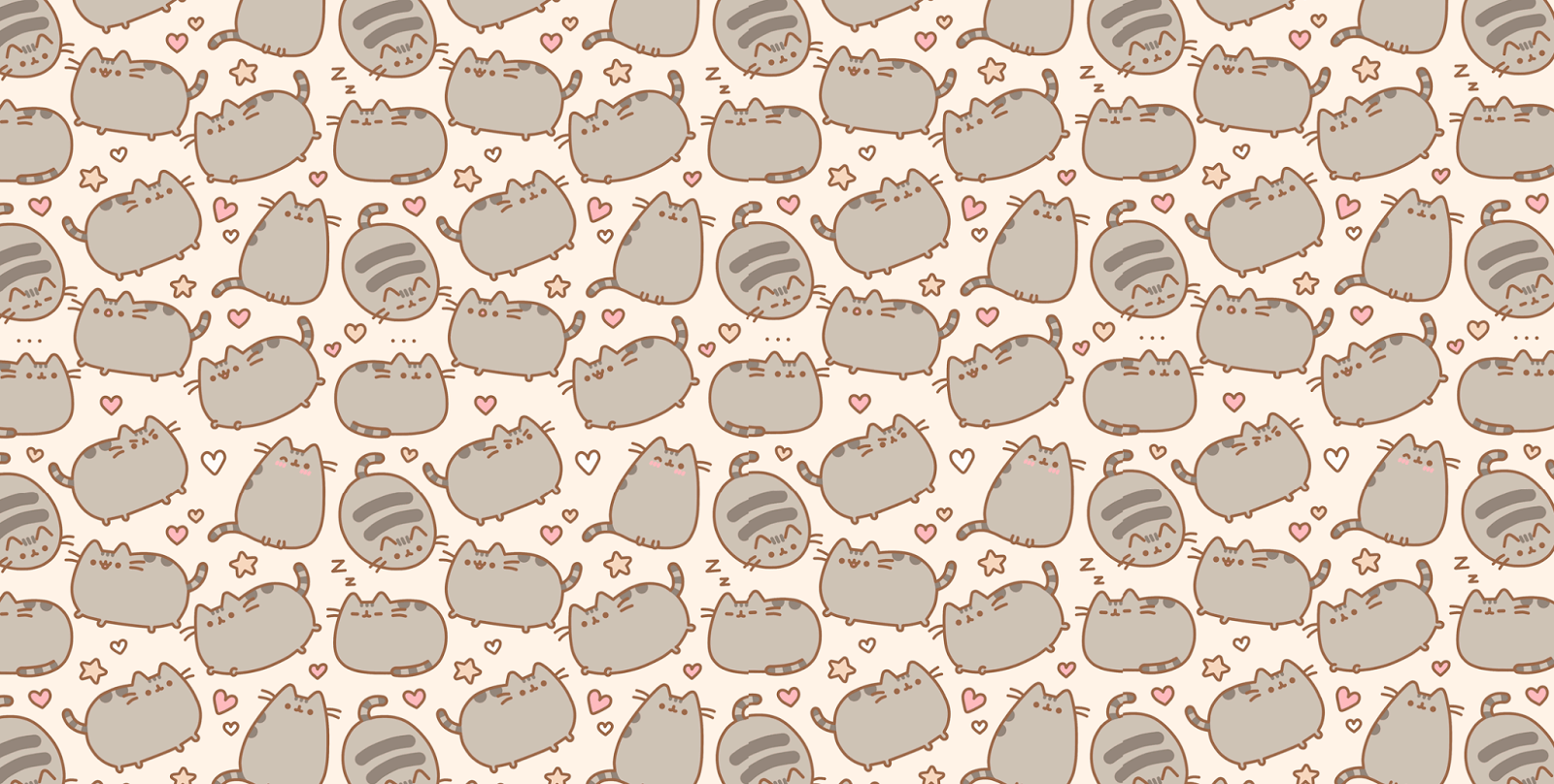 Pusheen Cat Desktop Wallpaper