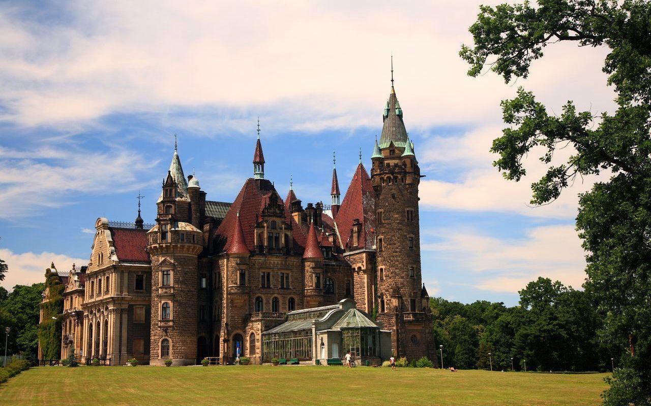 Wallpaper Castles Poland Cities Image Download