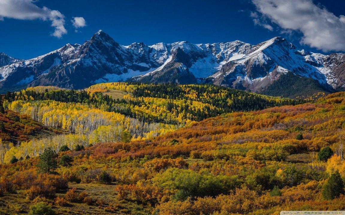 Mountain Landscape In Aspen, Colorado HD desktop wallpaper, High
