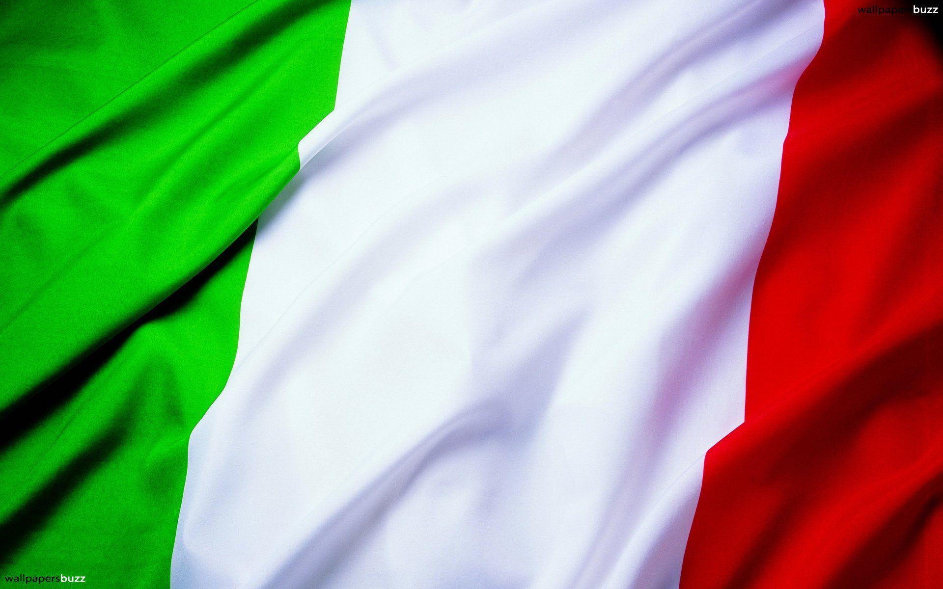 The flag of Italy HD Wallpaper
