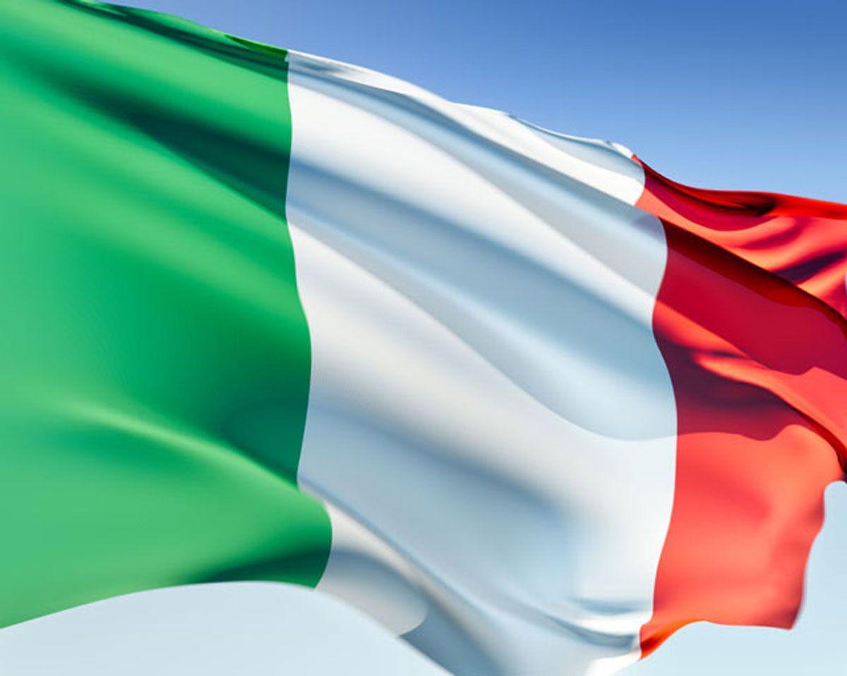 Wallpaper Flag of Italy