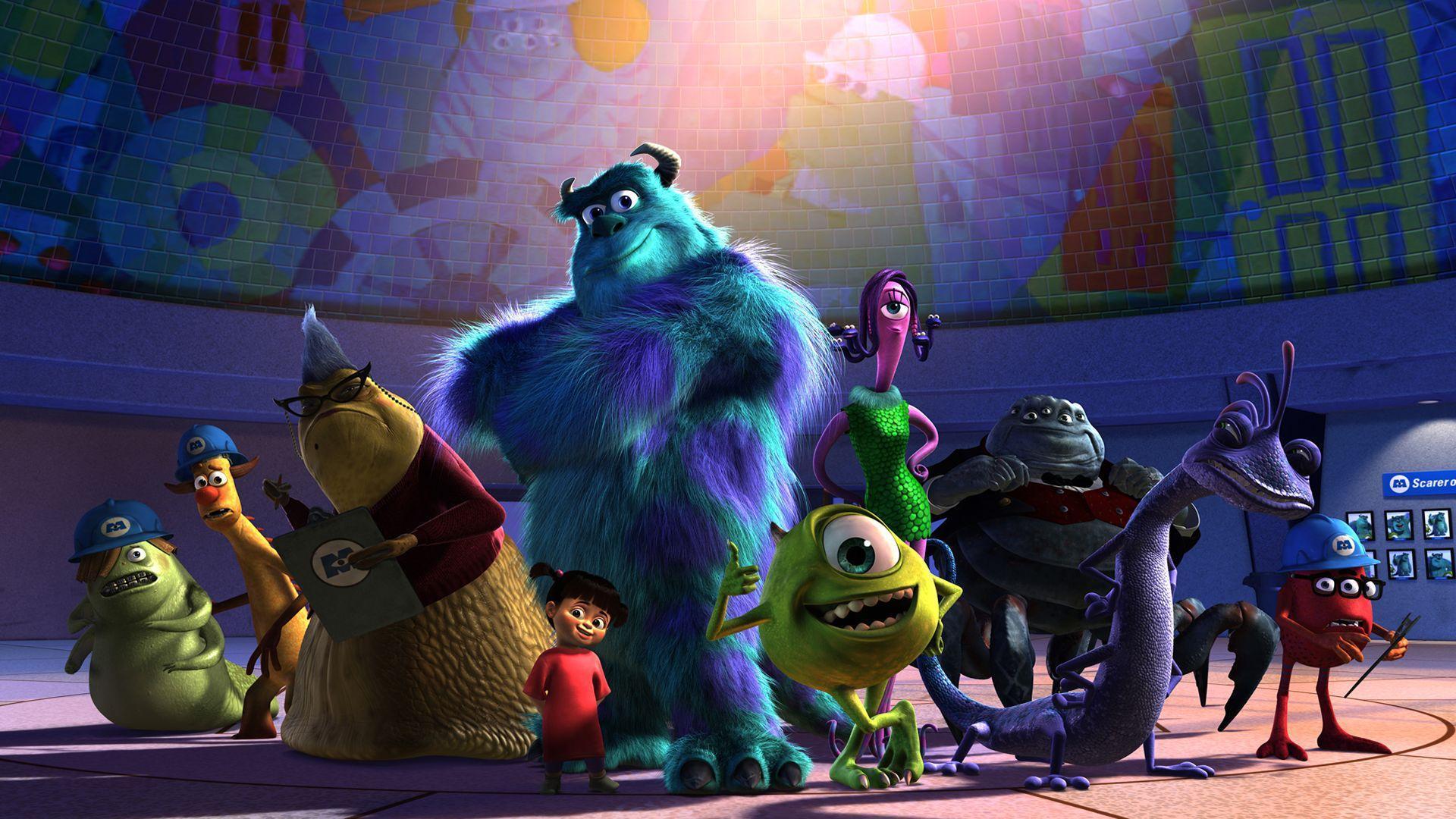 Monsters inc background and monsters university wallpaper hd