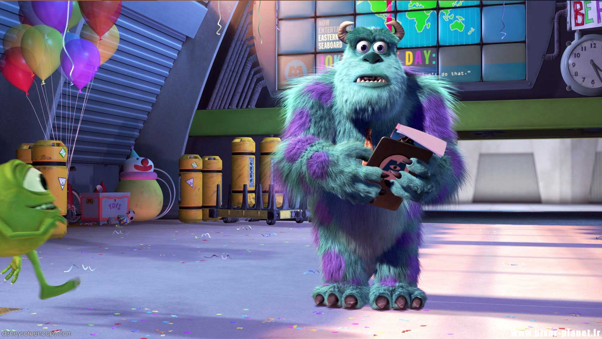 Monsters inc background and monsters university wallpaper hd