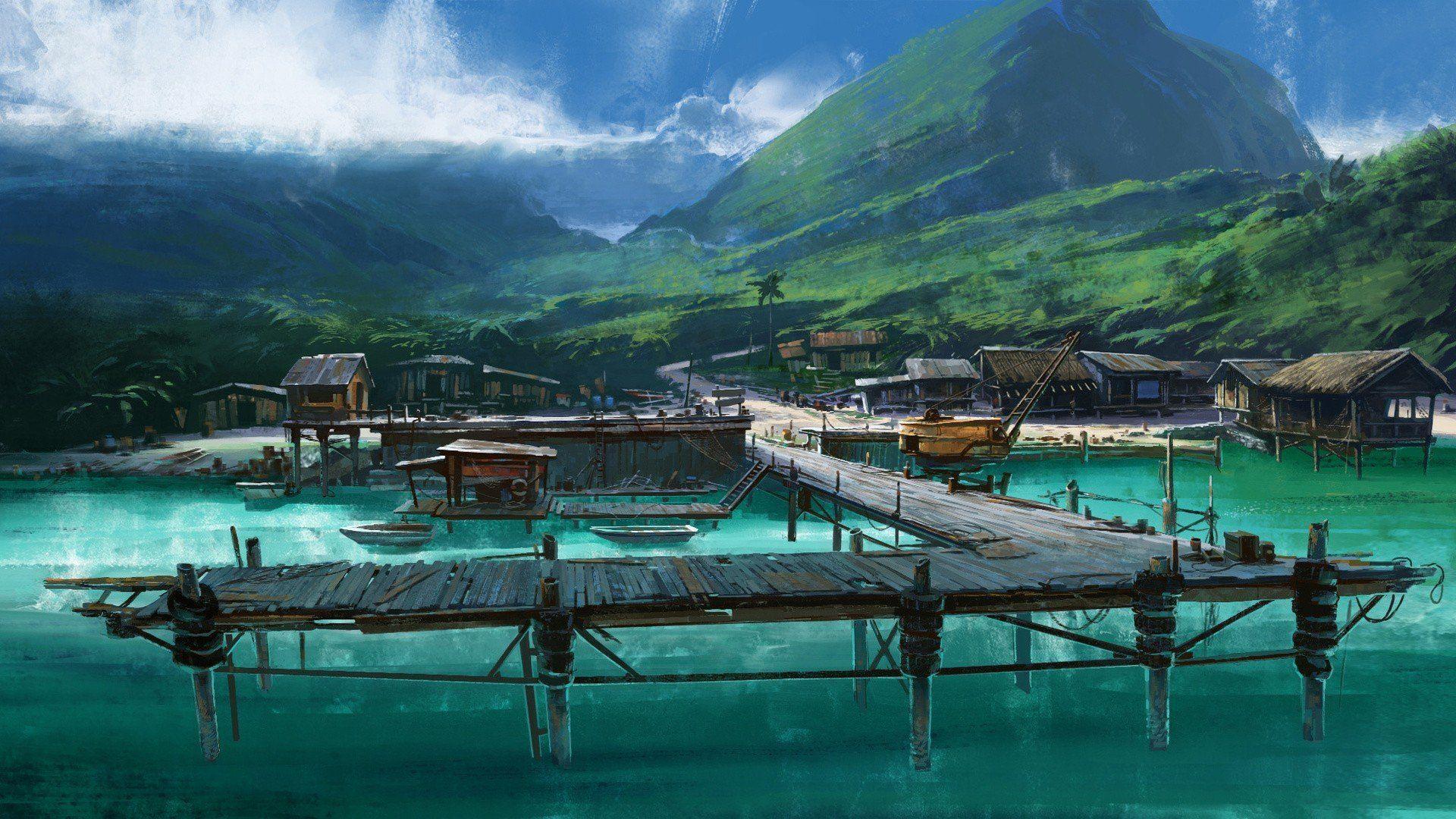 Far Cry 2 Landscape Art wallpaper