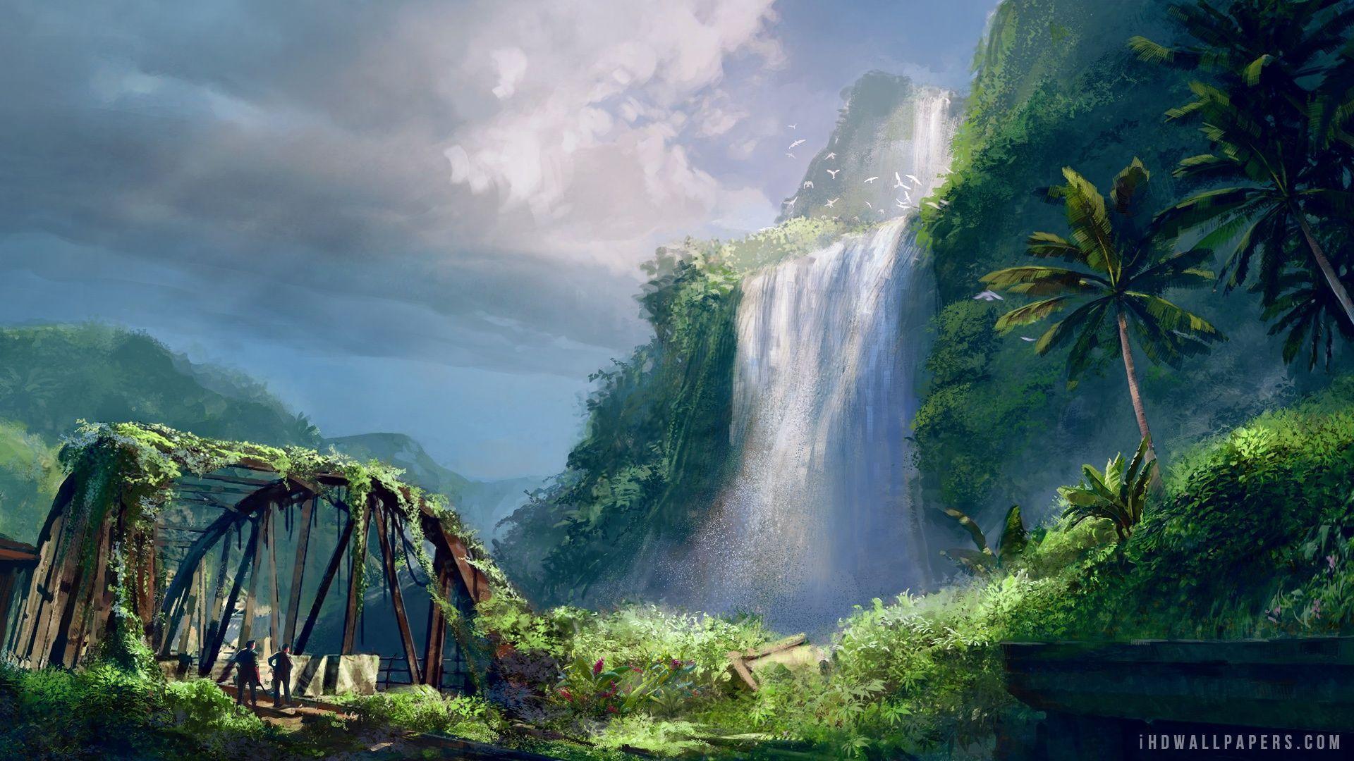 Far Cry 3 Waterfalls HD Wallpaper