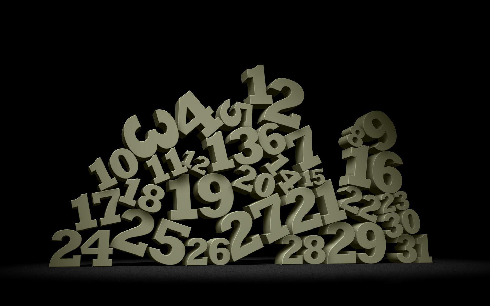 Numbers Wallpaper Picture
