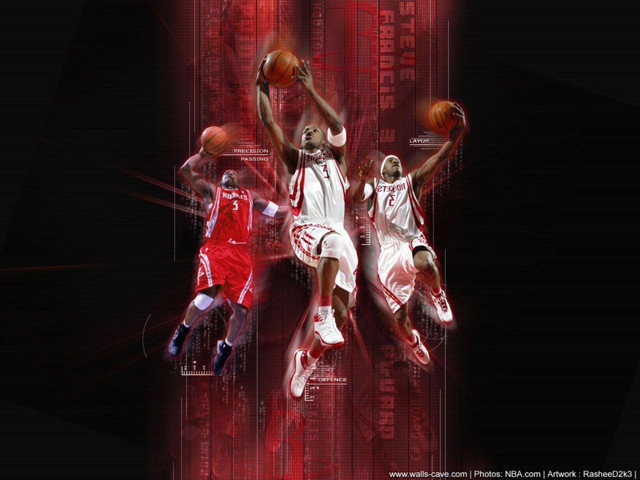 Steve Francis Houston Rockets Wallpaper. Basketball Wallpaper at