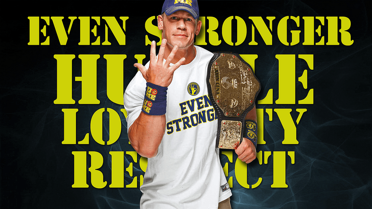 HD Wallpaper of WWE World Heavyweight Champion John Cena