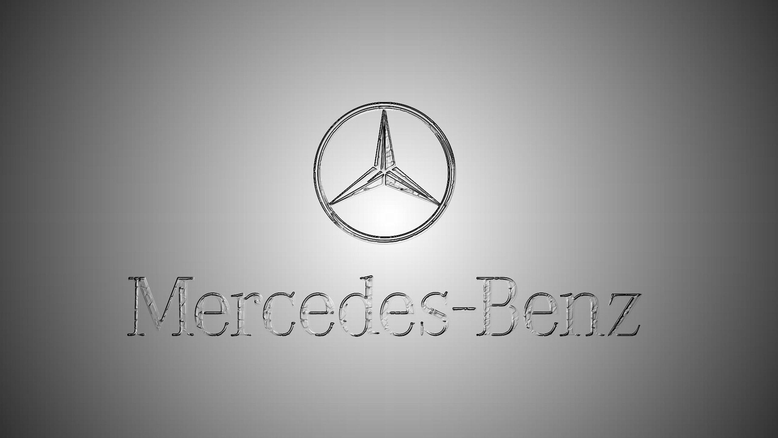 Mercedes logo excellent wallpaper, HD Desktop Wallpaper