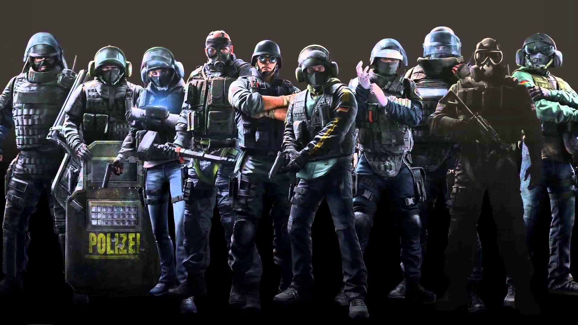 Outstanding Rainbow Six Siege Operator Wallpaper HD