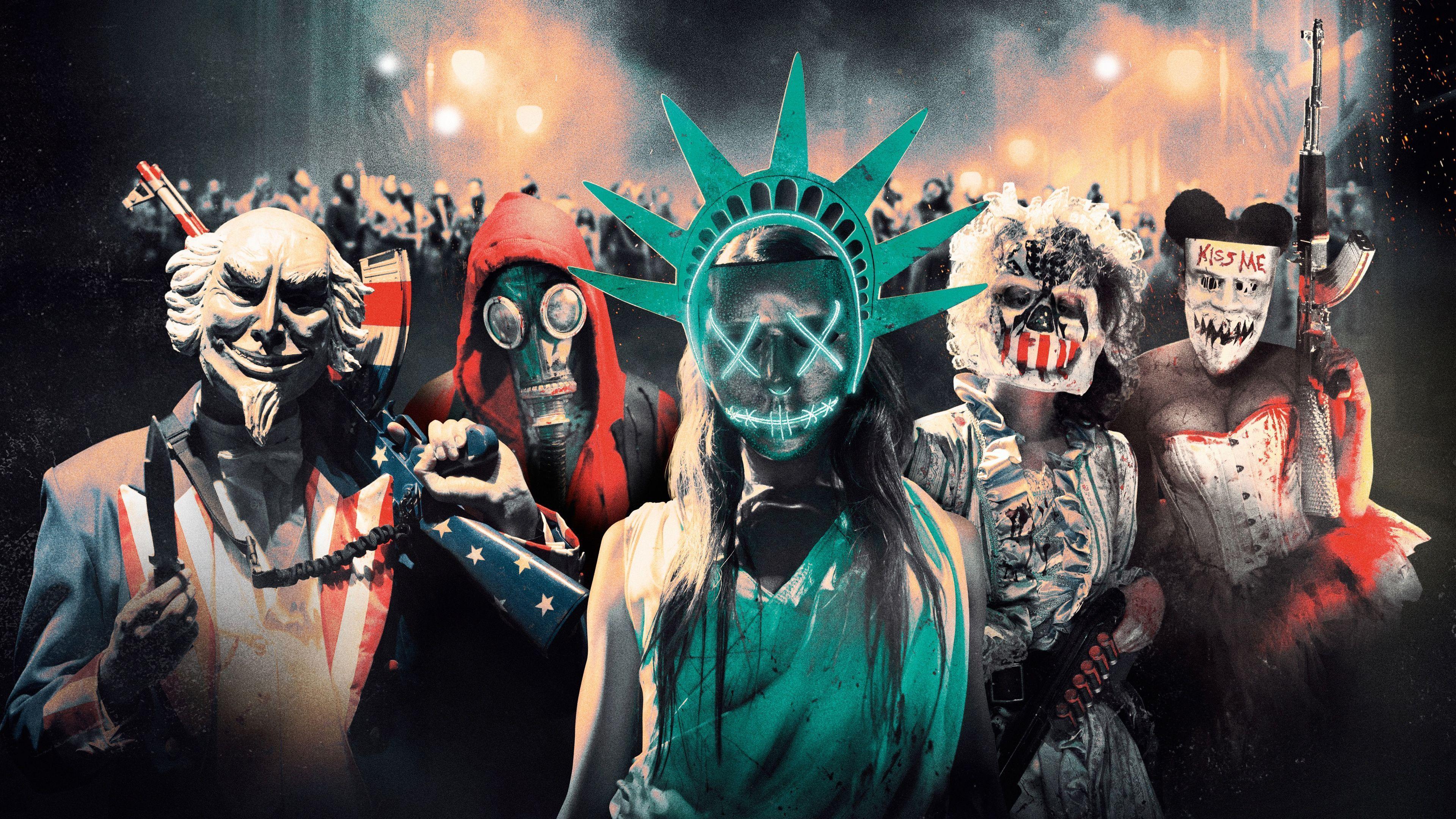 The Purge 3 Election Year 4K Wallpaper