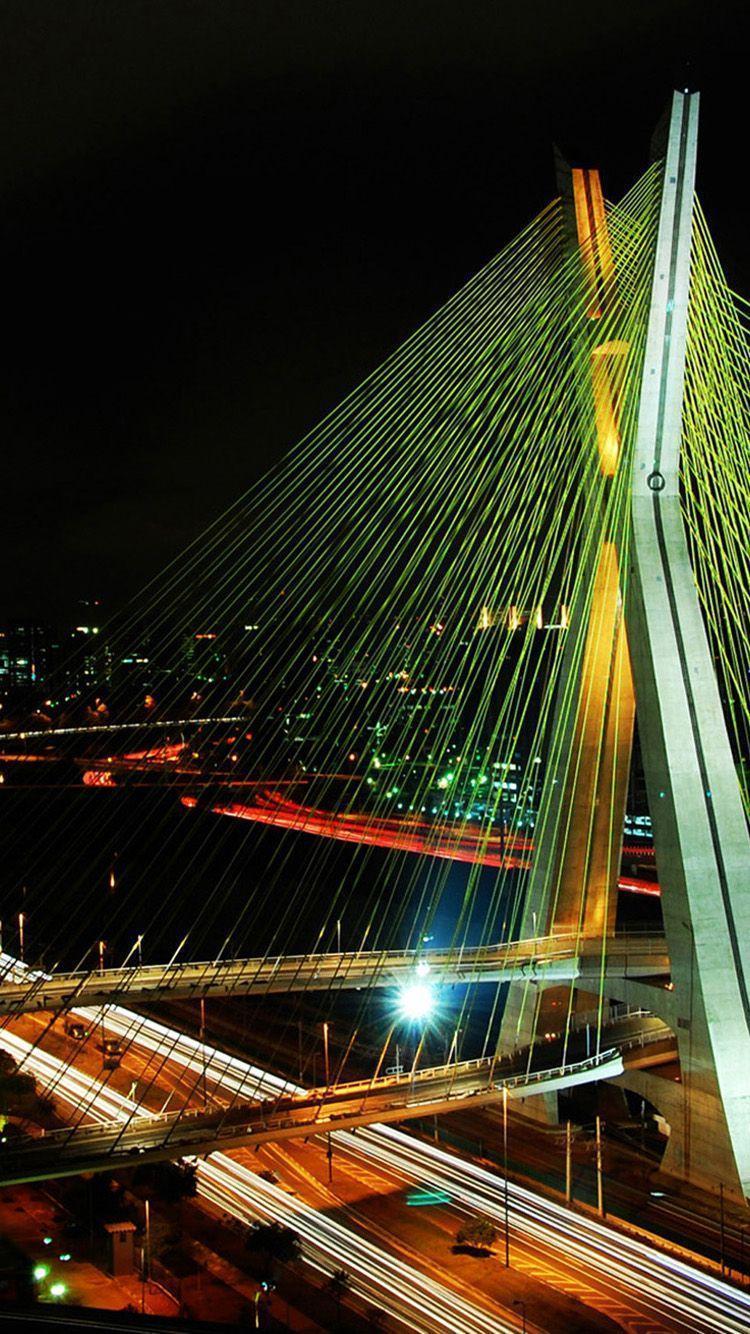 Sao Paulo Bridge iPhone 6 Wallpaper, iPhone 6 Background and Themes