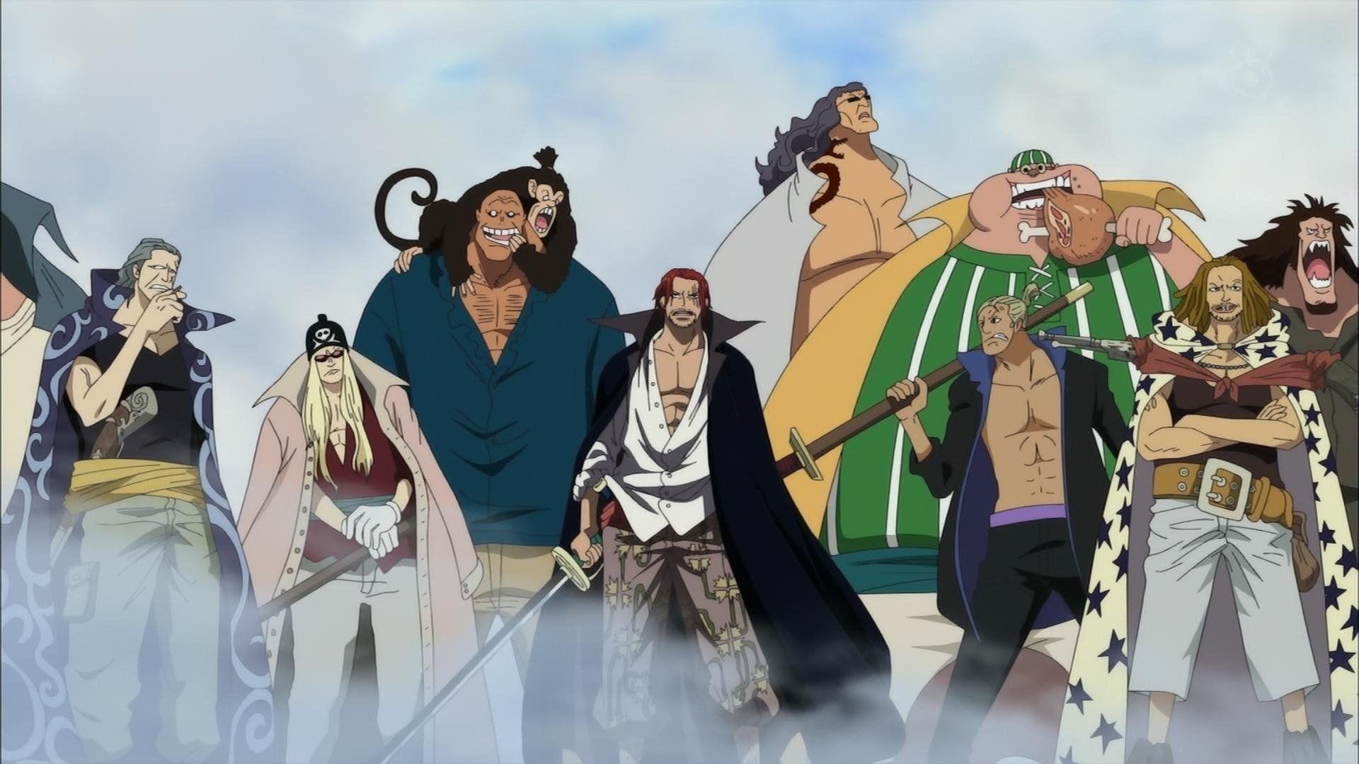 One Piece Shanks Crew Wallpaper
