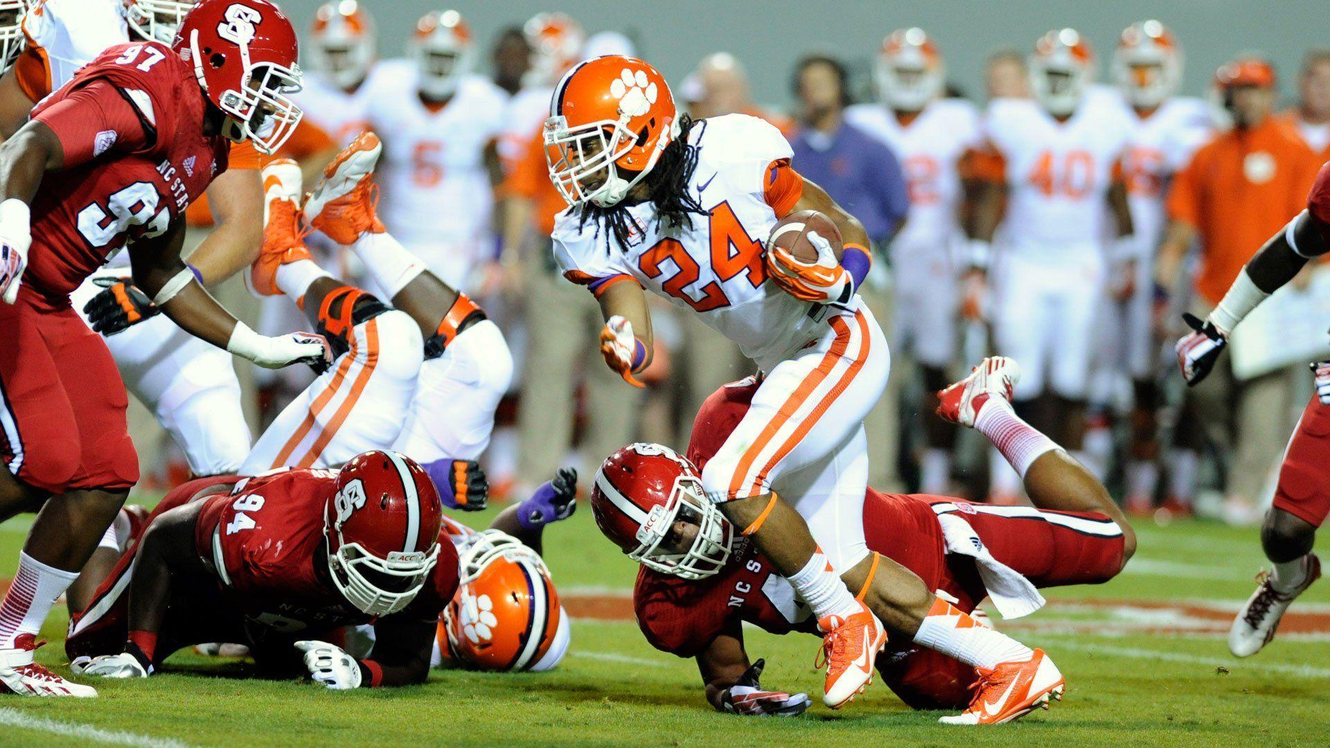 Clemson Tigers Background Free Download
