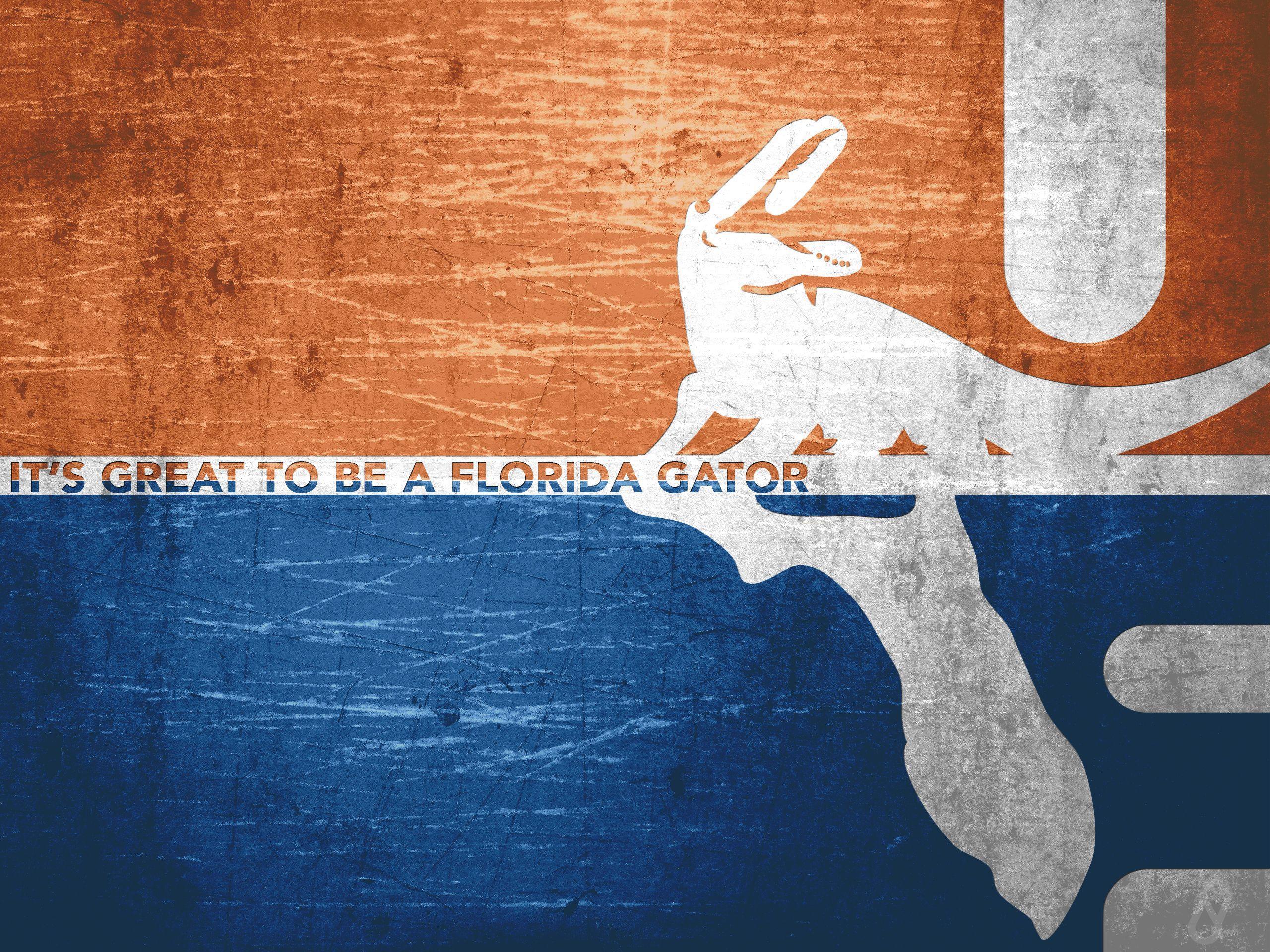 Florida Gators Old School Wallpaper