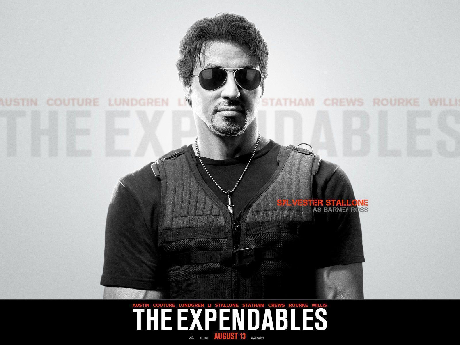 Sylvester Stallone as Barney Ross in The Expendables widescreen