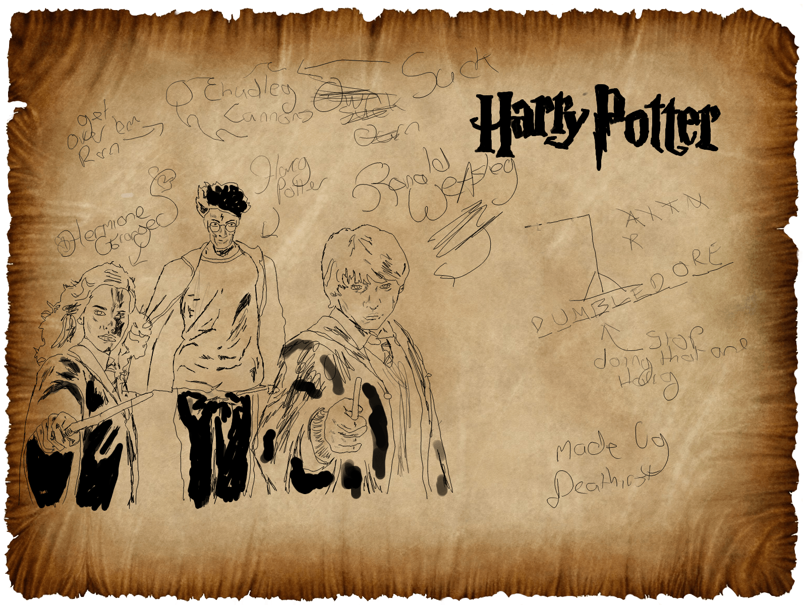 Harry Potter Book Quotes Wallpaper