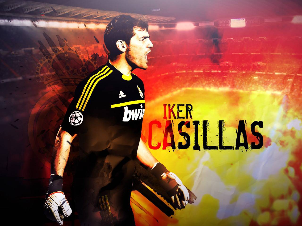 Iker Casillas Madrid Captain Wallpaper HD Wallpaper