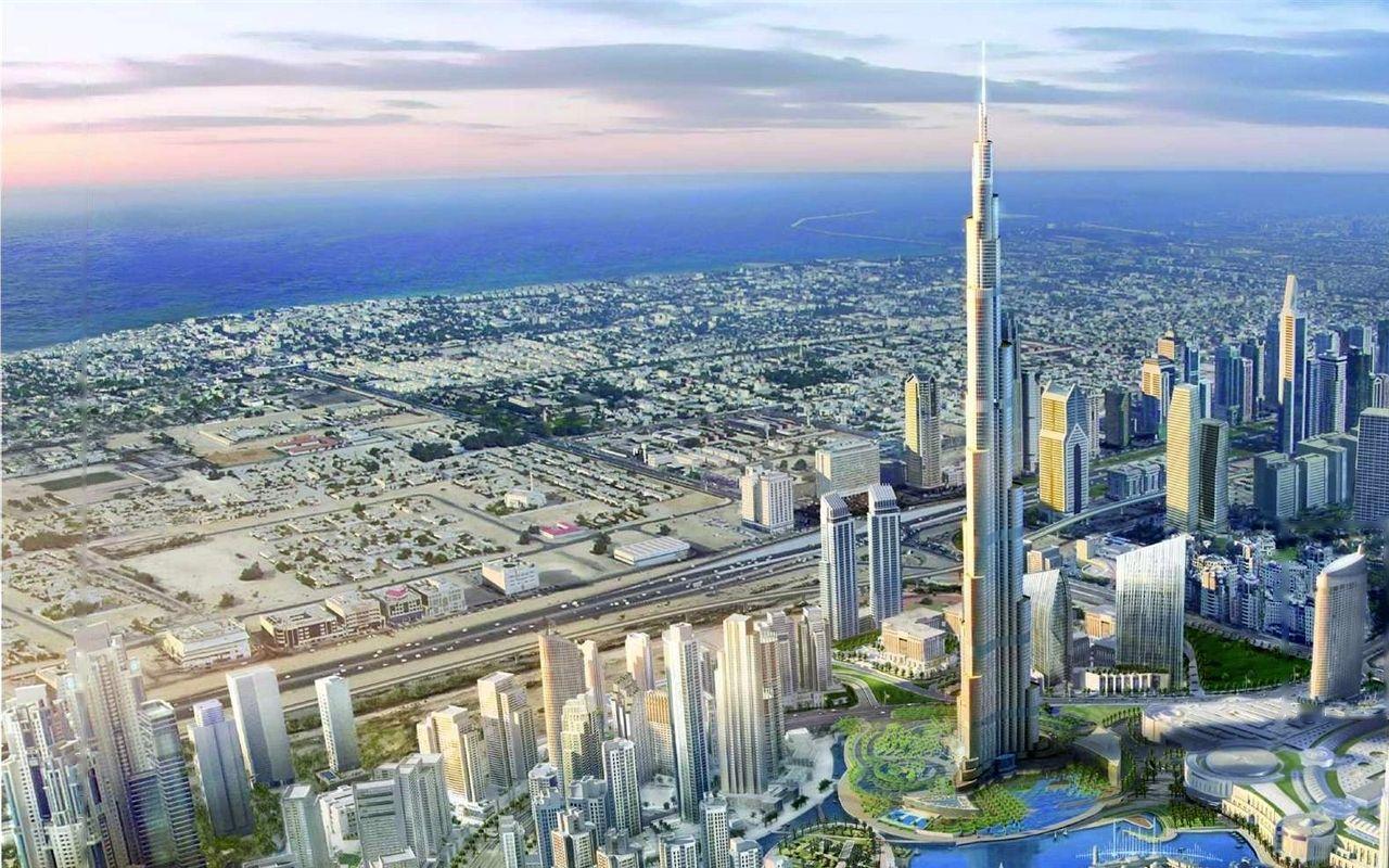 Gorgeous HD Burj Khalifa Dubai skyscraper wallpaper