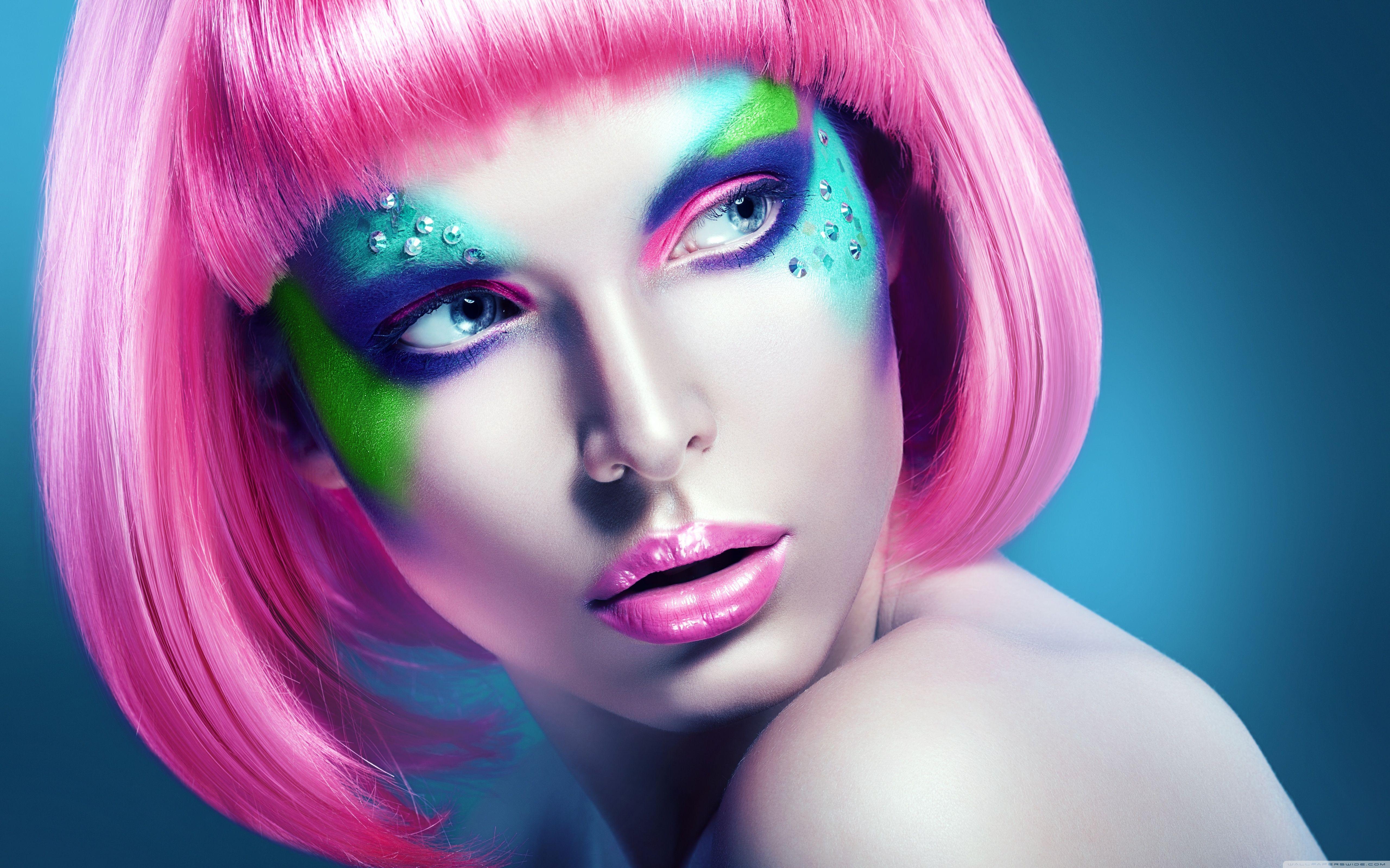 Girl Makeup HD desktop wallpaper, Widescreen, High Definition