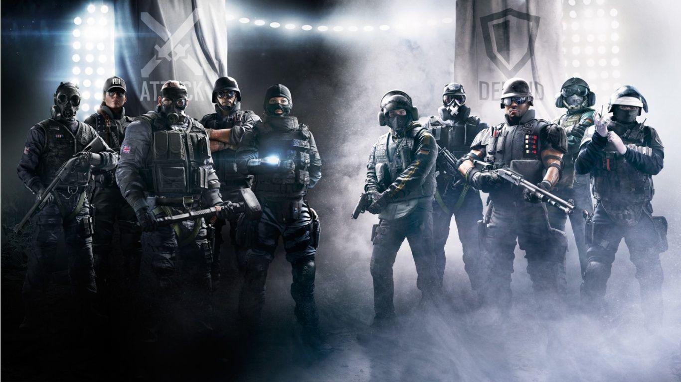 Attack And Defend Tom Clancy&;s Rainbow Six Siege Wallpaper