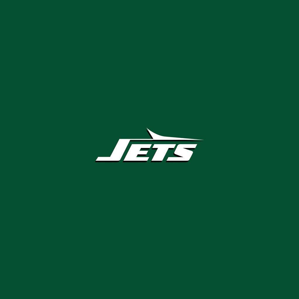 iPad Wallpaper with the New York Jets Logo