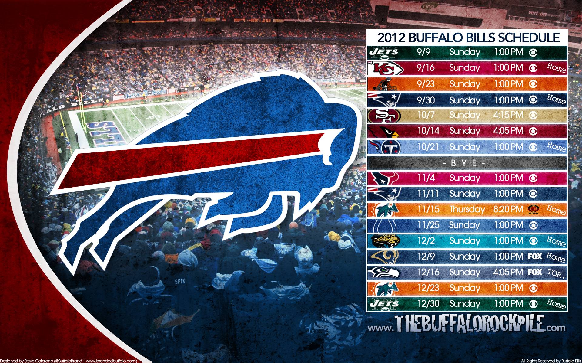 Background Of The Day: Buffalo Bills. Buffalo Bills Wallpaper 2