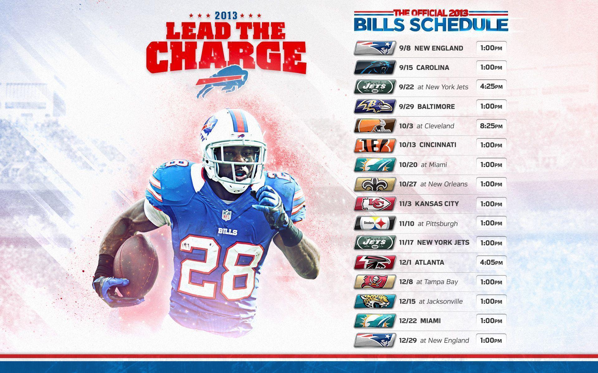 Buffalo Bills Schedule Wallpaper