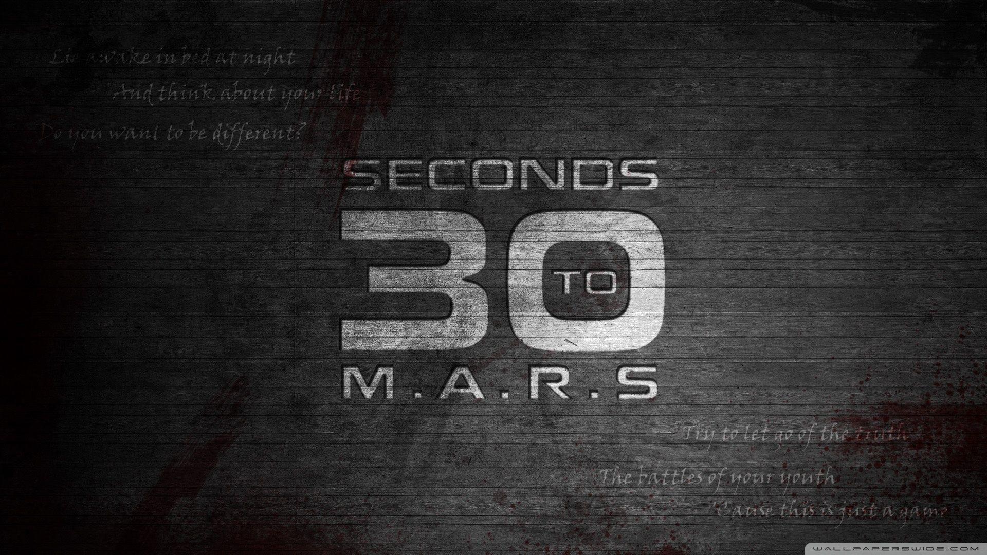 Seconds To Mars HD desktop wallpaper, Widescreen, High