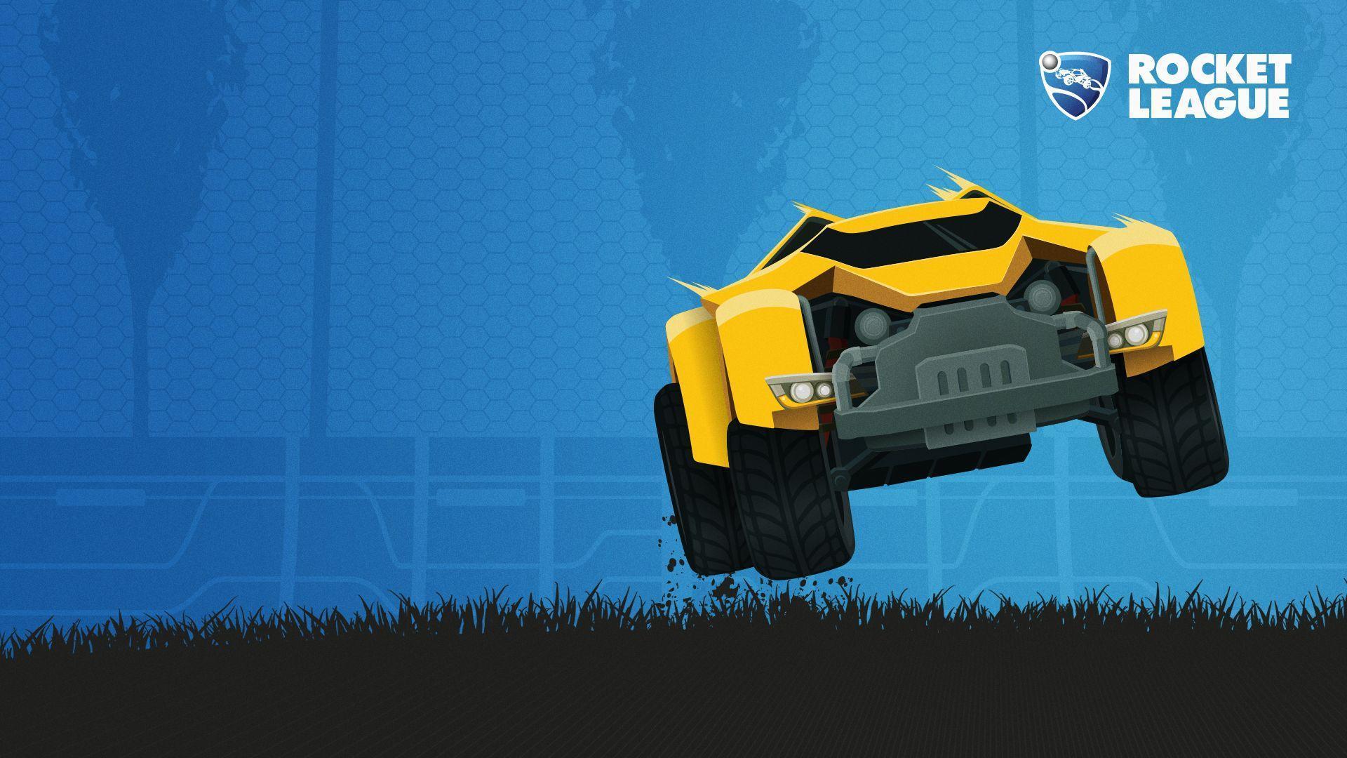 I made a Rocket League themed wallpaper for everyone