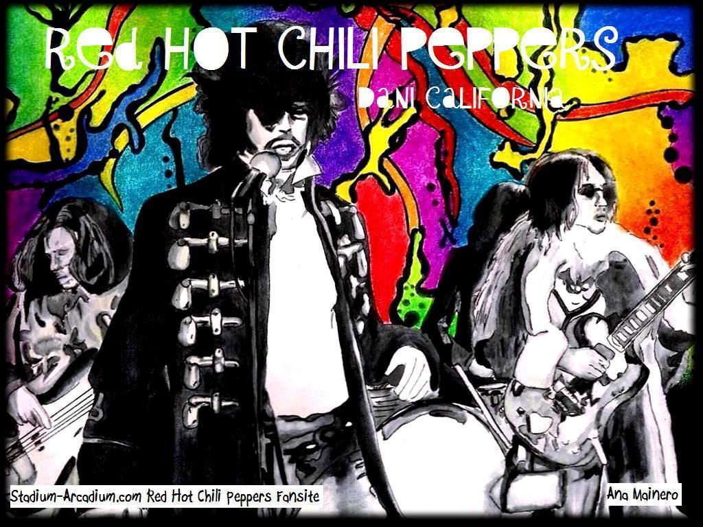 Wallpaper Red Hot Chili Peppers Computer Rhcp 1024x768