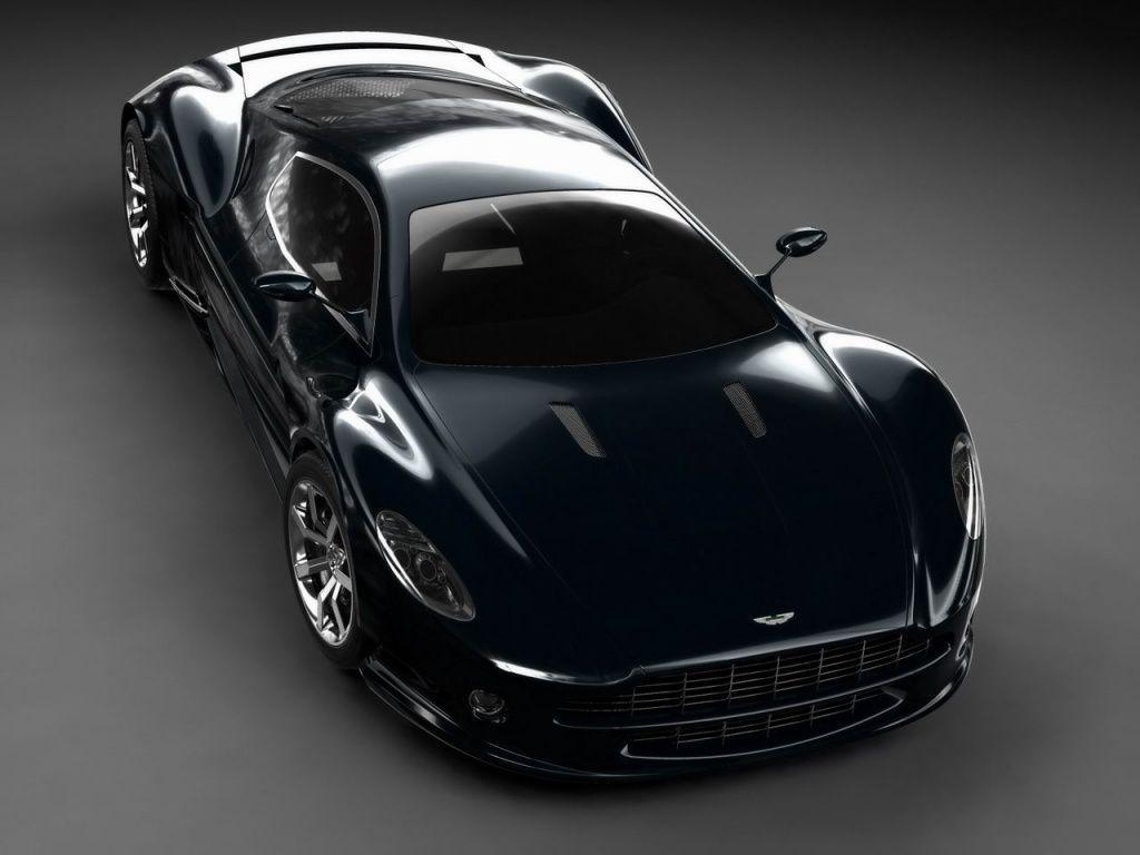 Aston Martin One 77 Black wallpaperx768