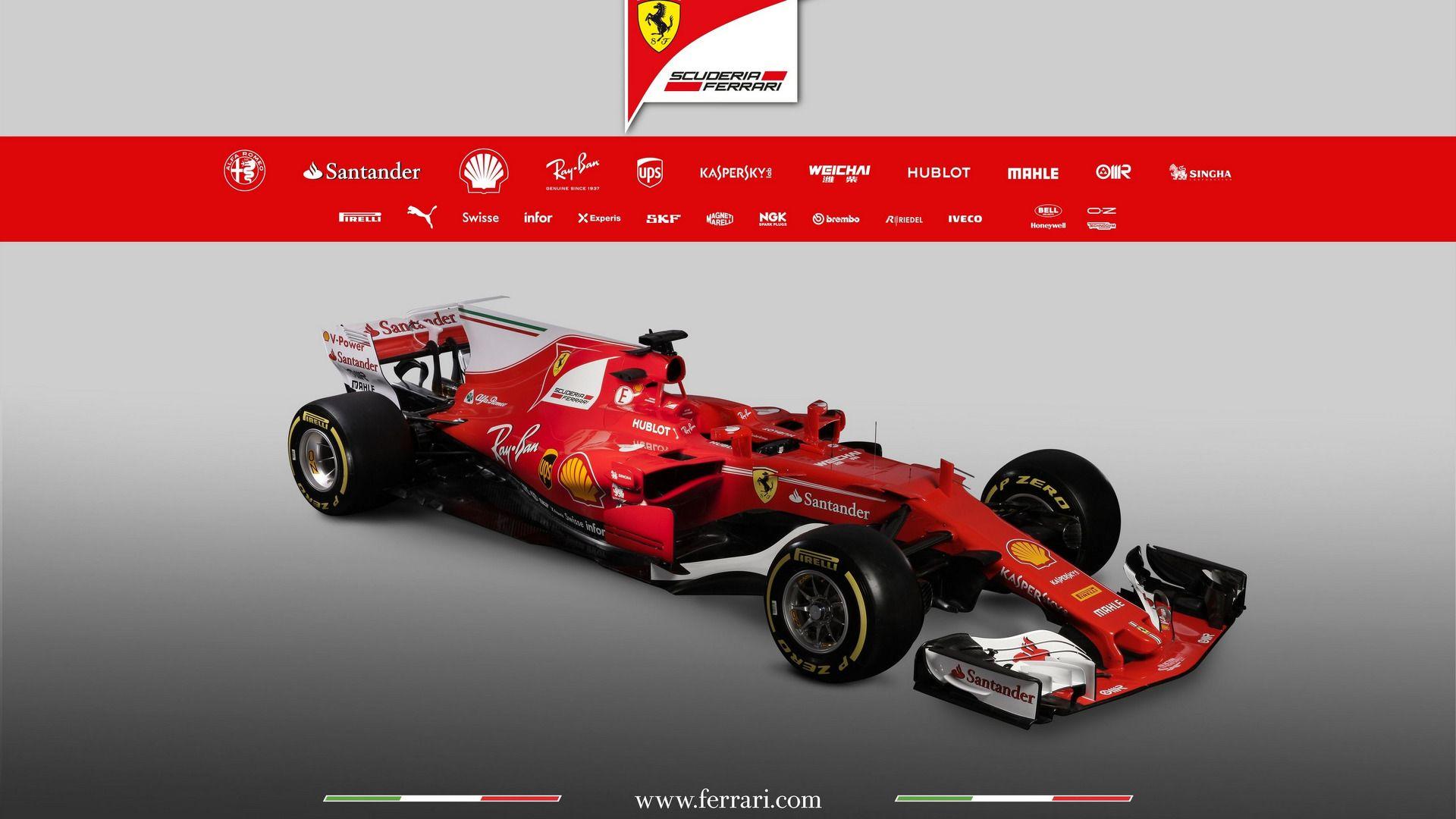 Ferrari presents its 2017 F1 car, the SF70H