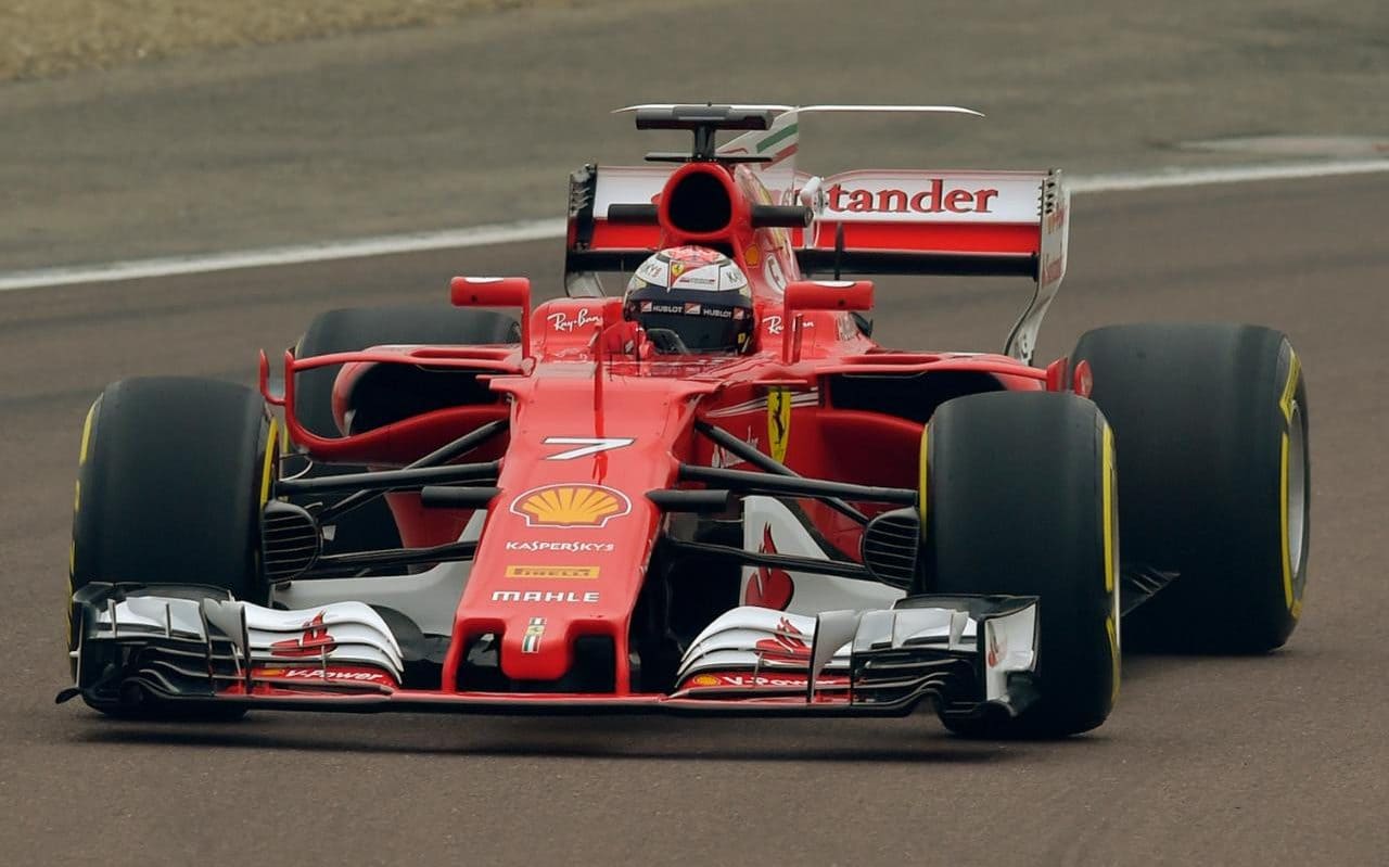 Ferrari ​SF70H front angle. F1 2017: The new Formula One cars