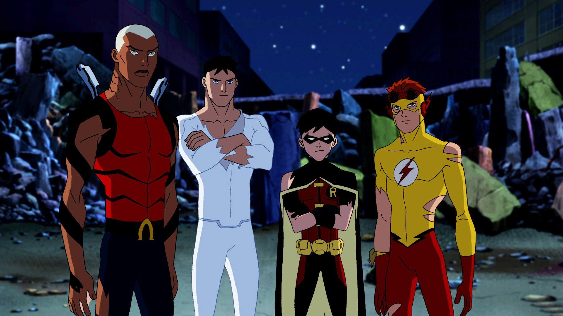 High Resolution Young Justice Wallpaper HD 4 Cartoon Full Size