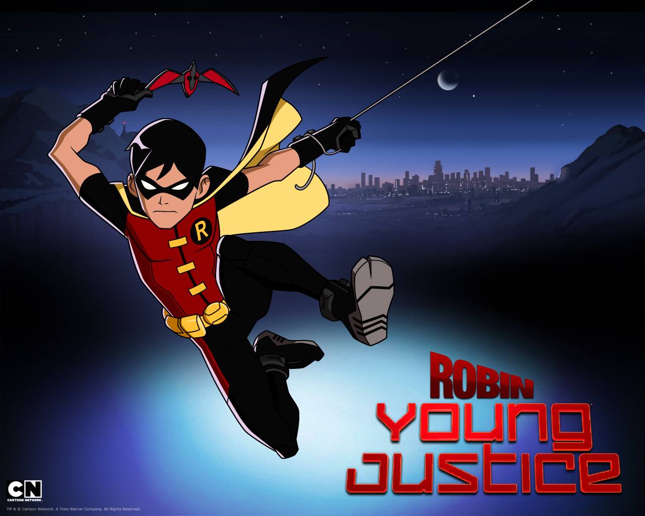 Robin. Justice Wallpaper