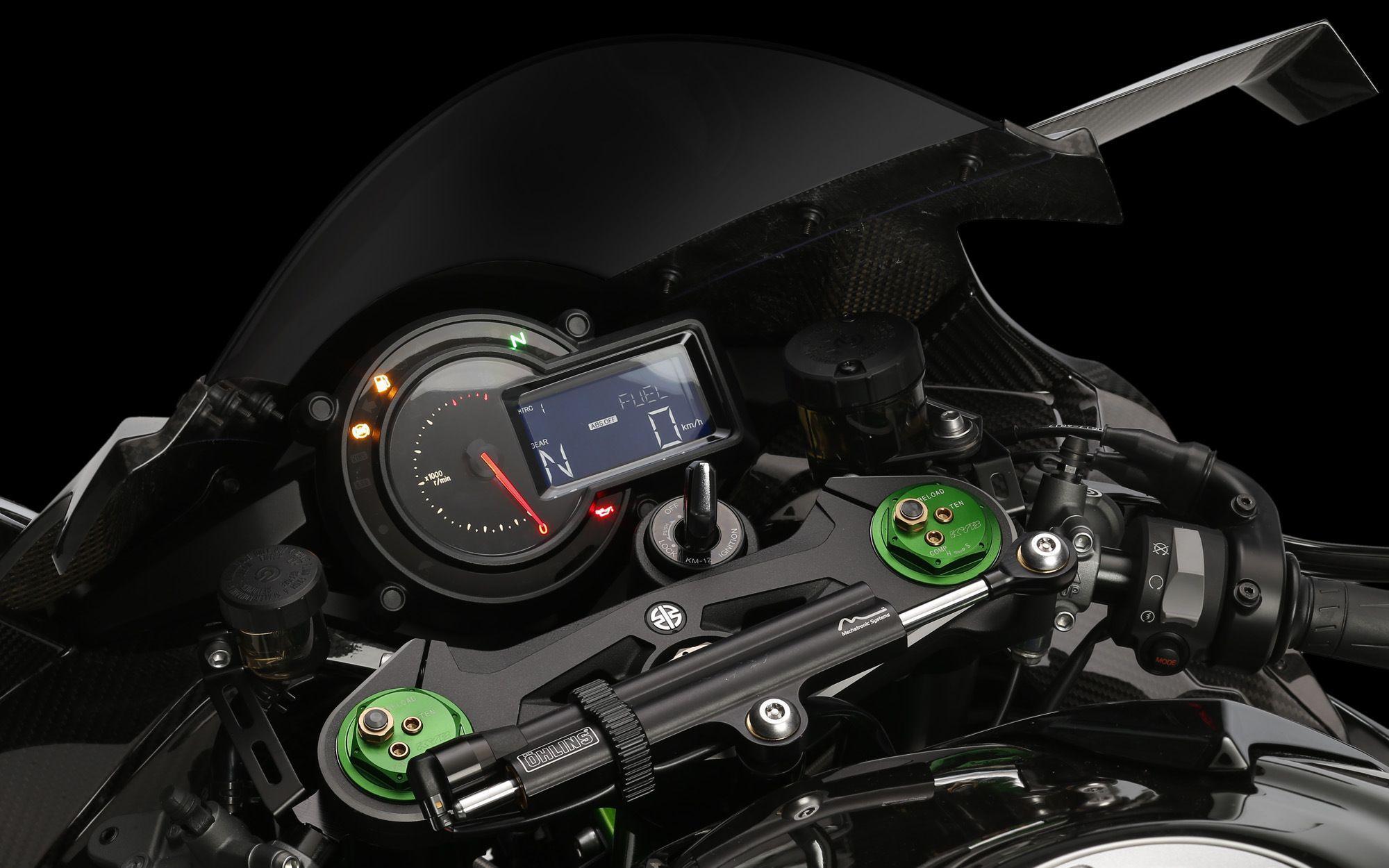 Kawasaki Ninja H2R Dashboard Moto HD Wallpaper. Projects to Try