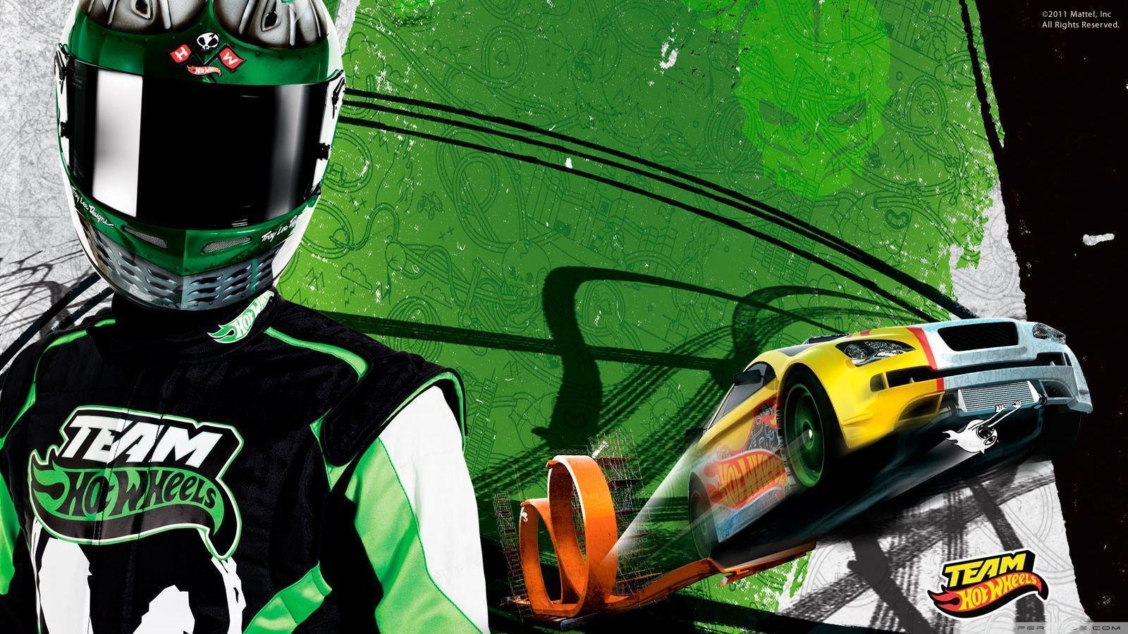 Hot Wheels. Green Team HD desktop wallpaper, Widescreen, High