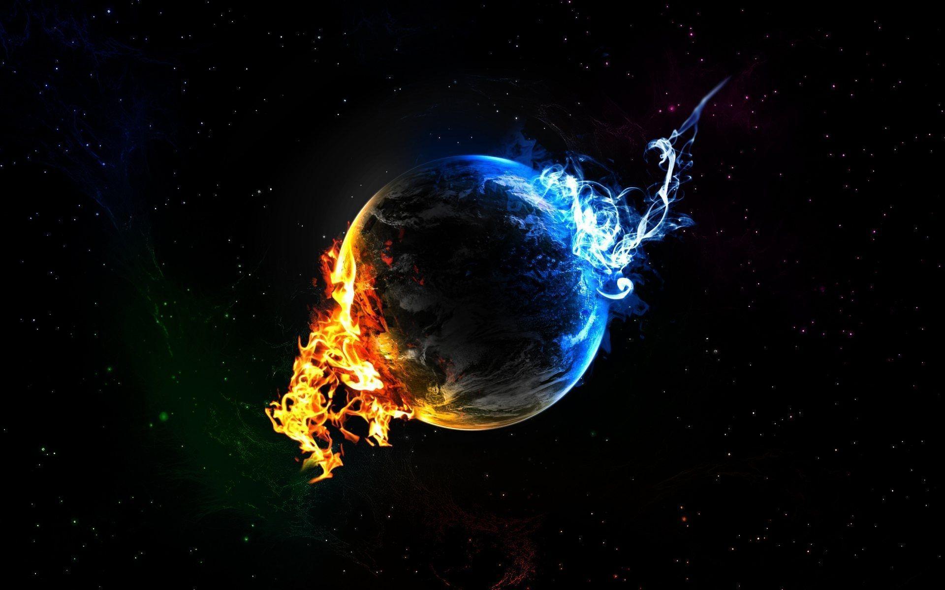 Fire and ice. Planetary beginnings,. Fire & Ice