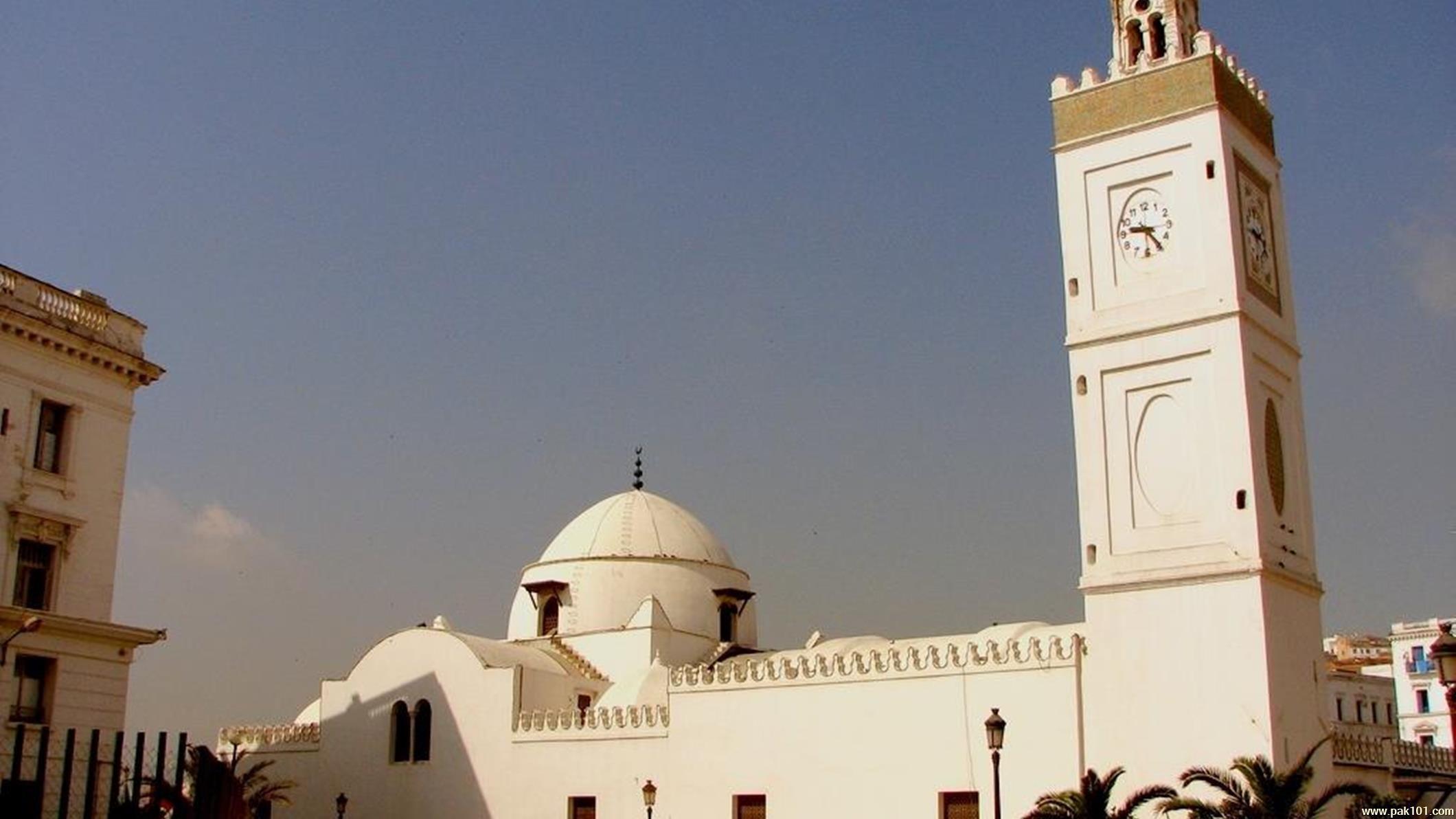 Wallpaper > Islamic > Masjid Al Jadid in Algiers high