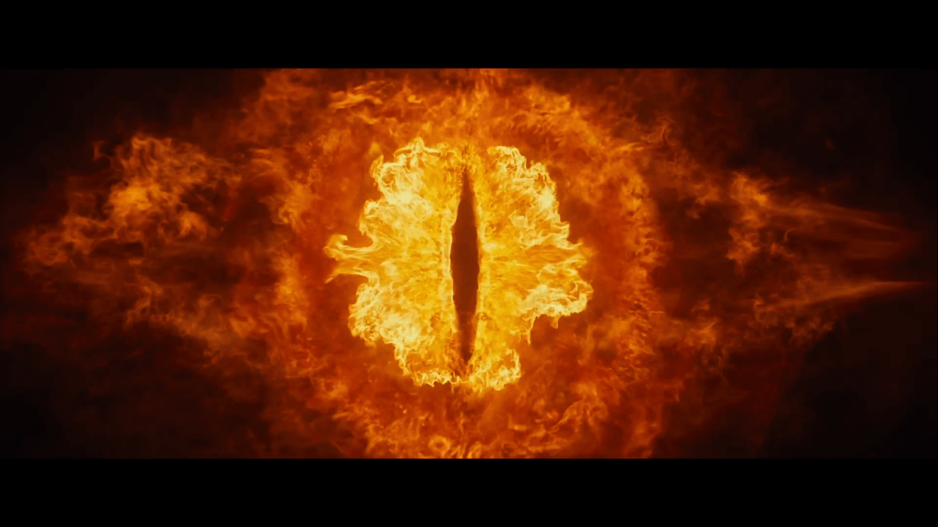 The Eye of Sauron Hobbit: The Desolation of Smaug Wallpaper