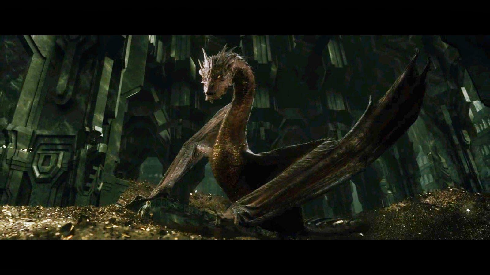 Smaug The Dragon From The Hobbit Movie Wallpaper