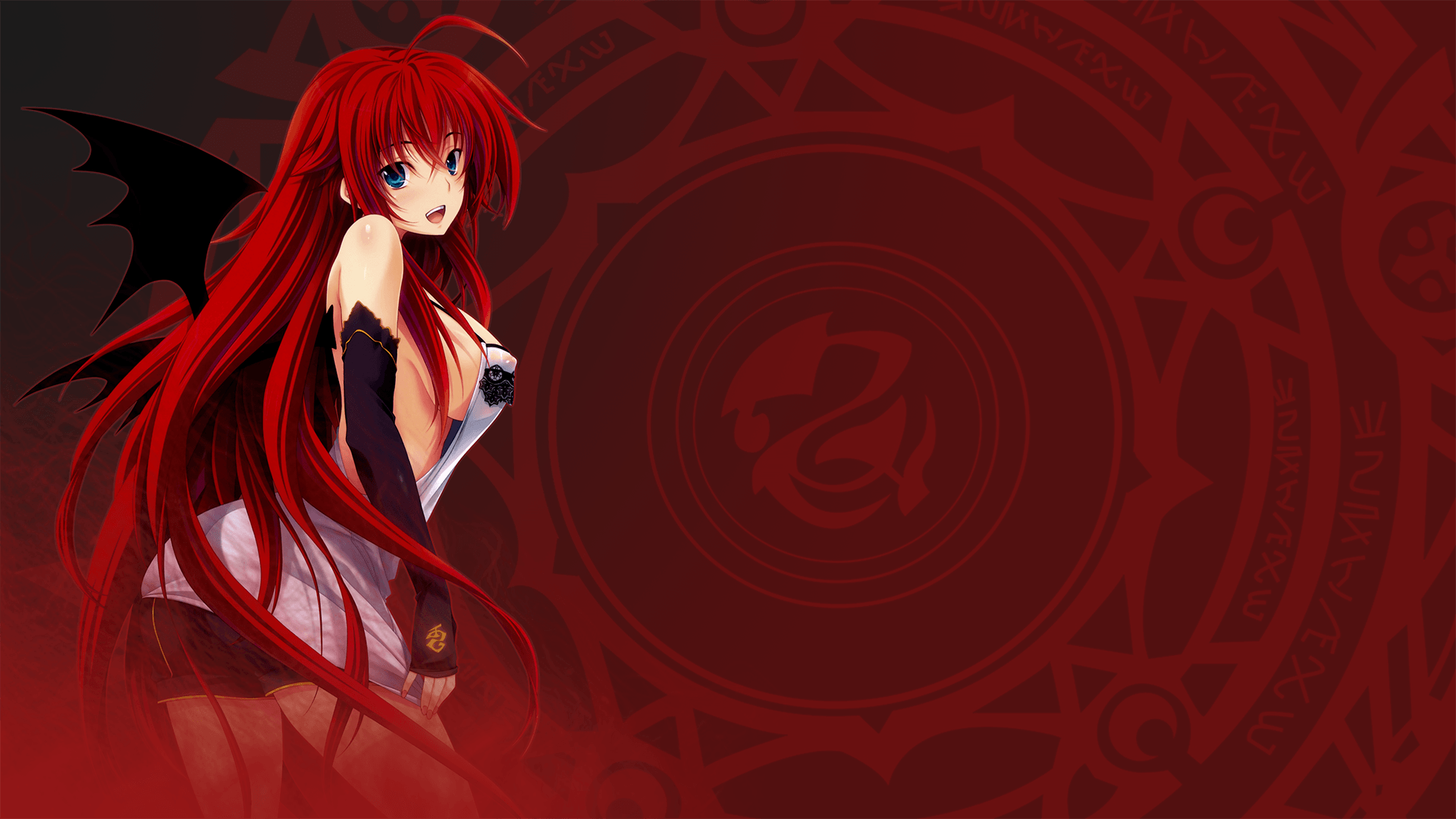 Since the Wallpaper Friday got invented, here is my Rias Gremory