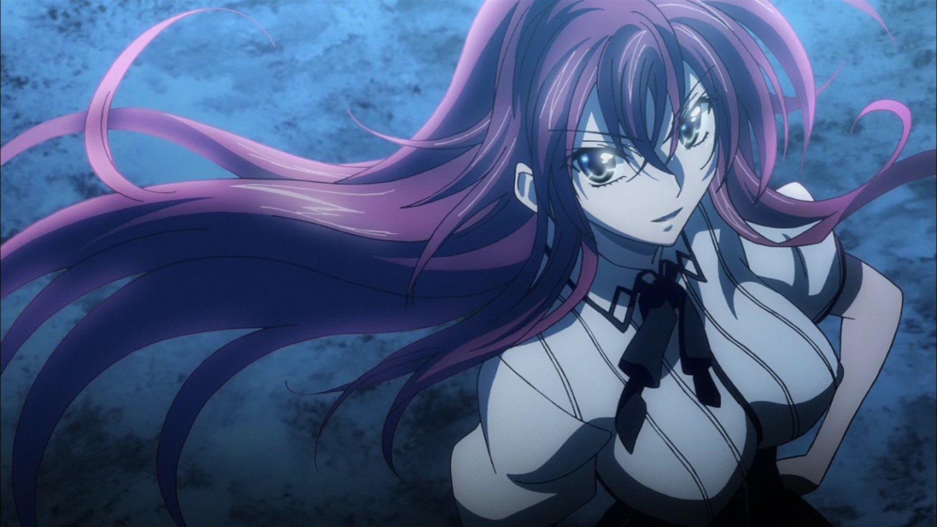 Rias Gremory in Action. High School DxD