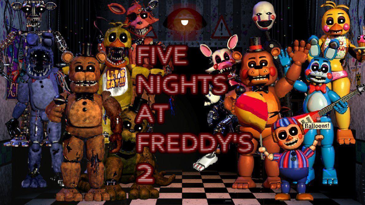 Five Nights at Freddy&;s 2 Wallpaper!!